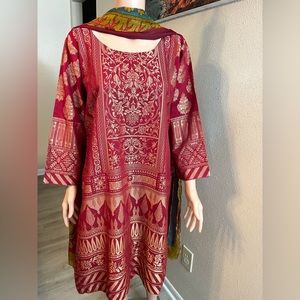 Customized & Personalized Pakistani Limelight Jacquard 2 Piece Dress